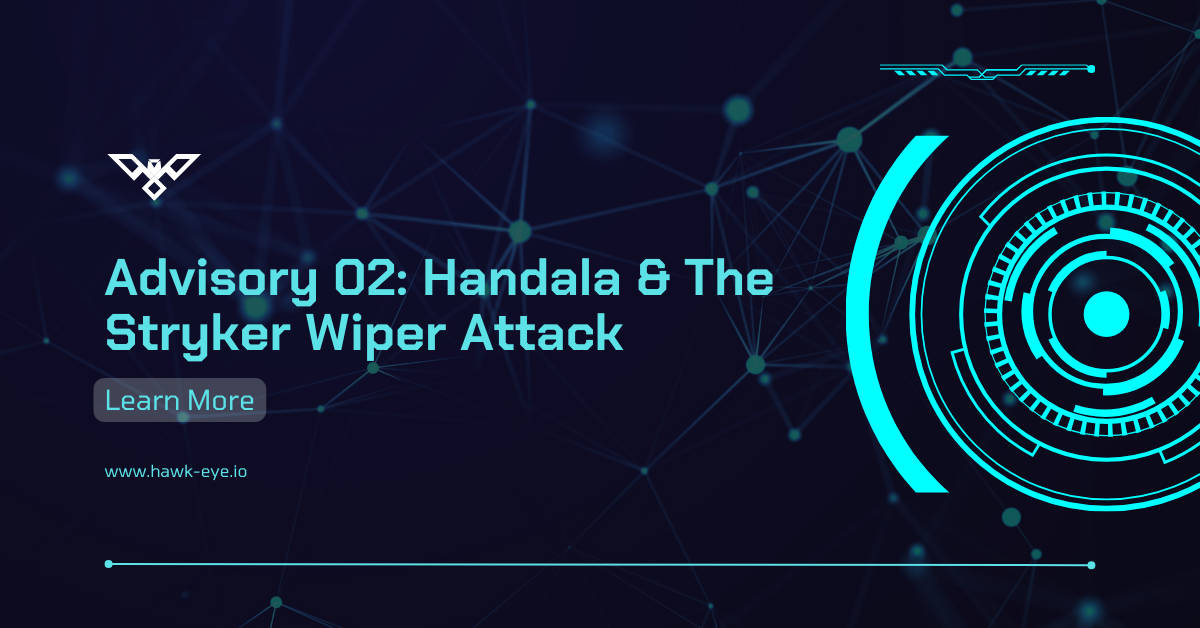 Advisory Handala & The Stryker Wiper Attack